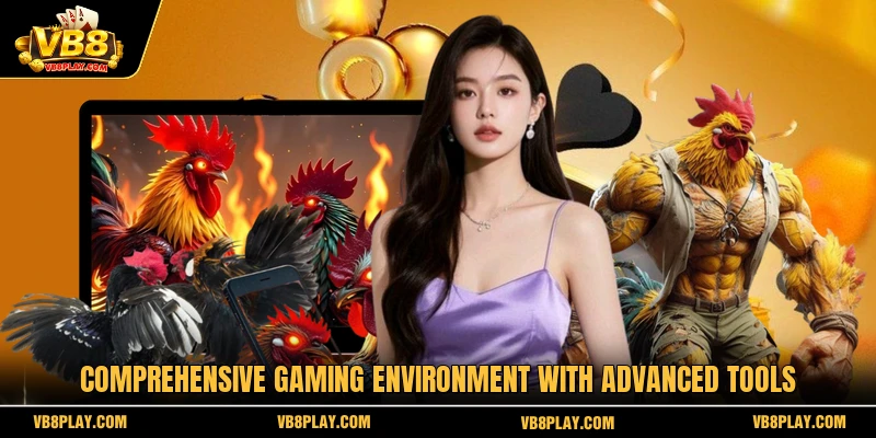 Comprehensive gaming environment with advanced tools