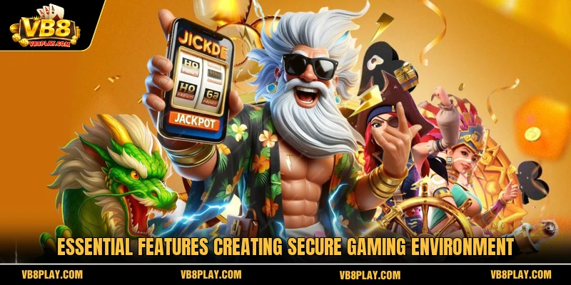 Essential features creating secure gaming environment