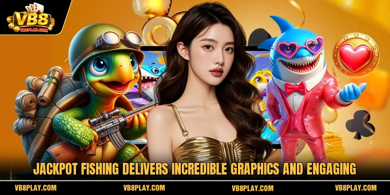 Jackpot Fishing delivers incredible graphics and engaging