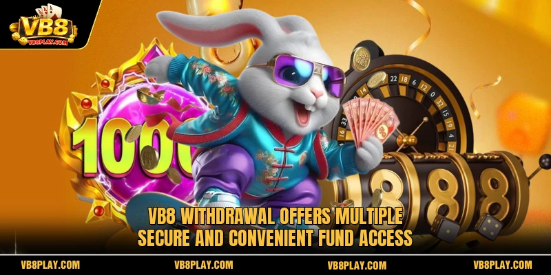 VB8 Withdrawal offers multiple secure and convenient fund access